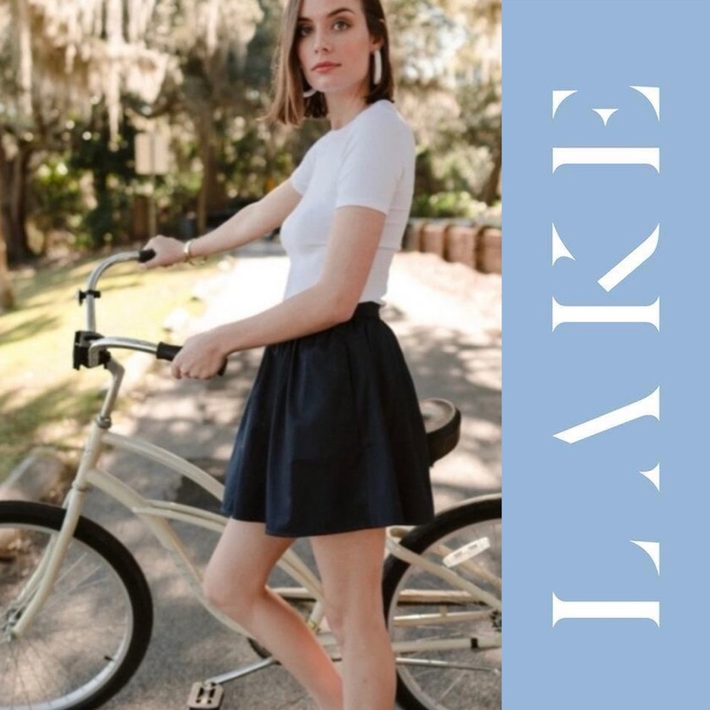 Navy Blue Skirt